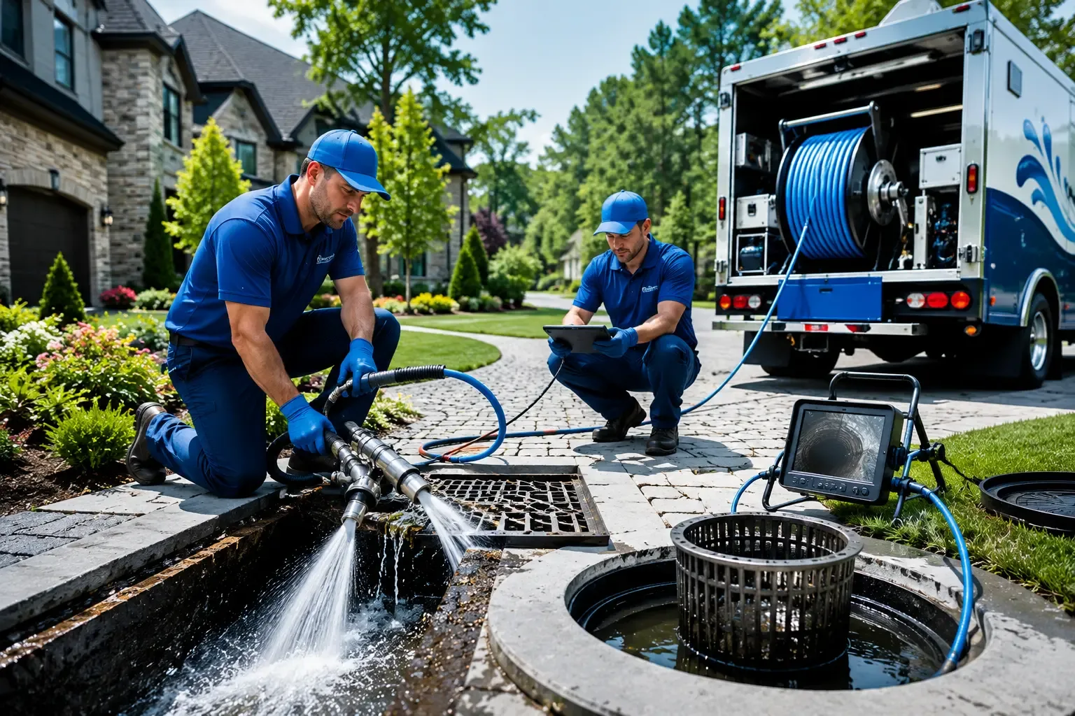 Local outdoor drain cleaning professionals in Westhampton, NY